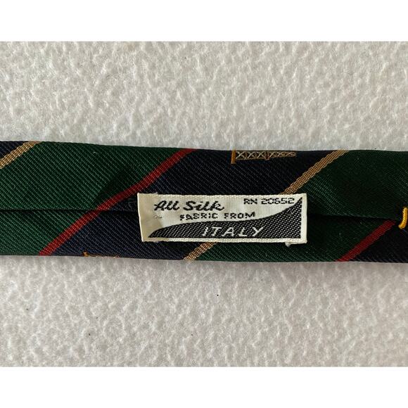 yApre Men's Necktie Multicolor Italian Silk Tie Made in USA 3.3” X 56” EUC - Picture 5 of 7